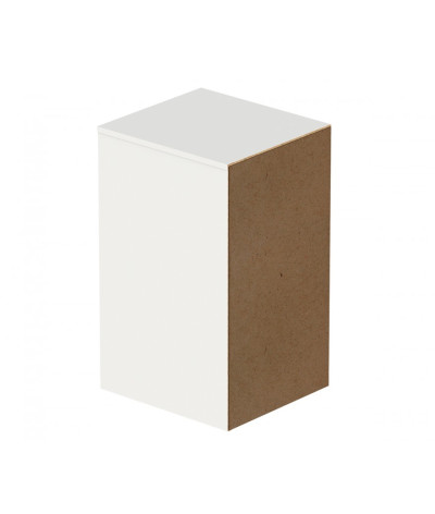 Cómoda Mueble de almacenamiento color blanco - Altura 71 x Longitud 40 x Profundidad 43 cm