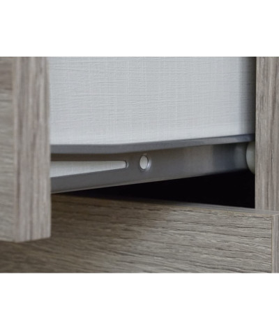 Cajonera, Mueble de almacenamiento de color Cambrian - Altura 110 x Longitud 40 x Profundidad 40 cm