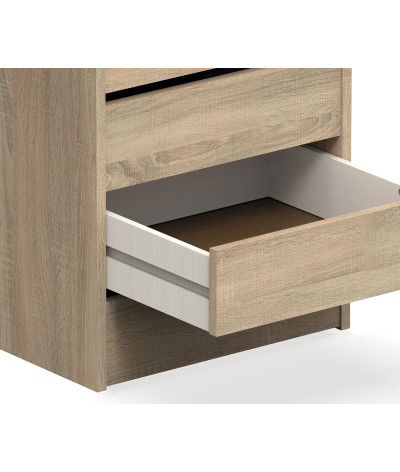 Cómoda, Mueble de almacenamiento color Cambrian - Altura 61 x Longitud 46 x Profundidad 45 cm