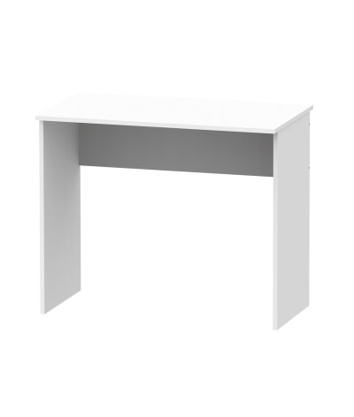 Escritorio infantil de color blanco - Altura 75 x Longitud 90 x Profundidad 50 cm