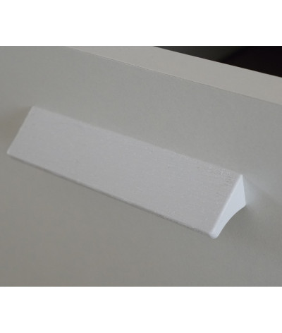 Cómoda Mueble de almacenamiento color blanco - Altura 78 x Longitud 74 x Profundidad 40 cm
