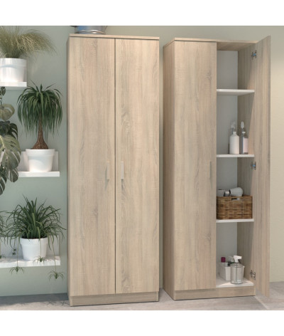 Armario / Mueble de almacenamiento de color Cambrian - Altura 180 x Longitud 60 x Profundidad 35 cm