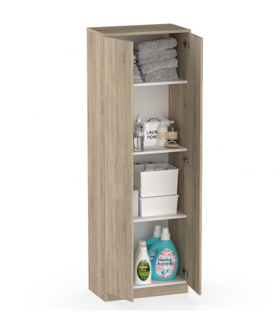 Armario / Mueble de almacenamiento de color Cambrian - Altura 180 x Longitud 60 x Profundidad 35 cm