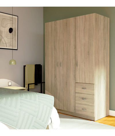 Armario / Mueble de almacenamiento de color Cambrian - Altura 180 x Longitud 120 x Profundidad 50 cm